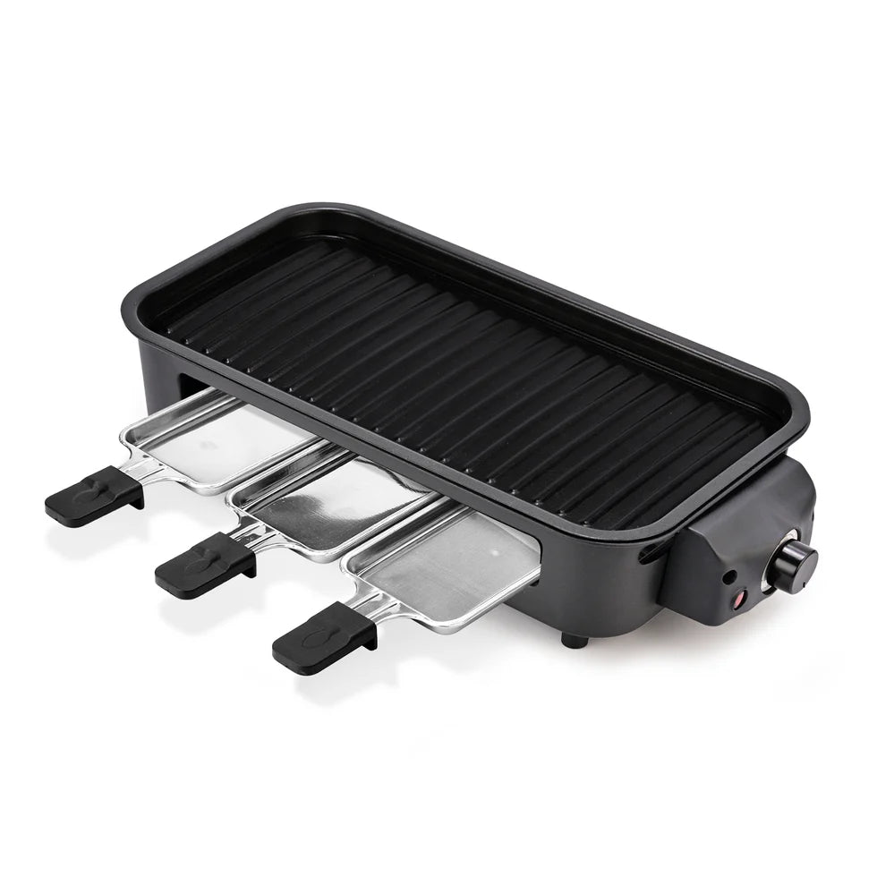 SUSTEAS Electric Barbecue Grill for Home, Non-stick & Smokeless grill for kitchen
