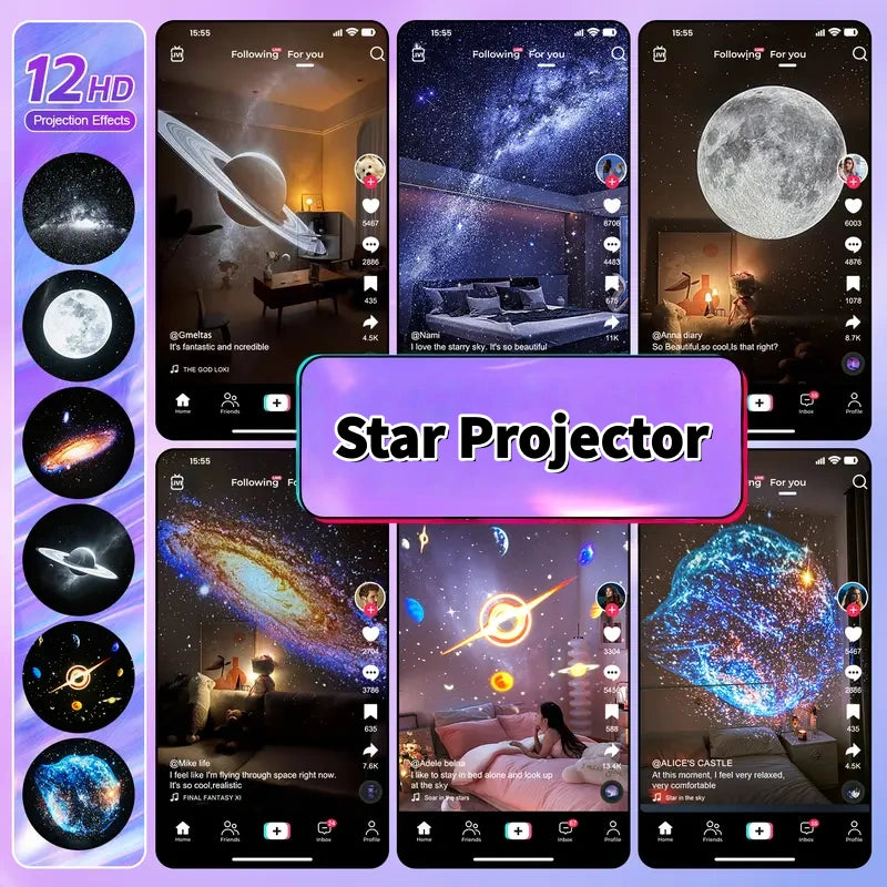 Planetarium Projector Pro for Bedroom
