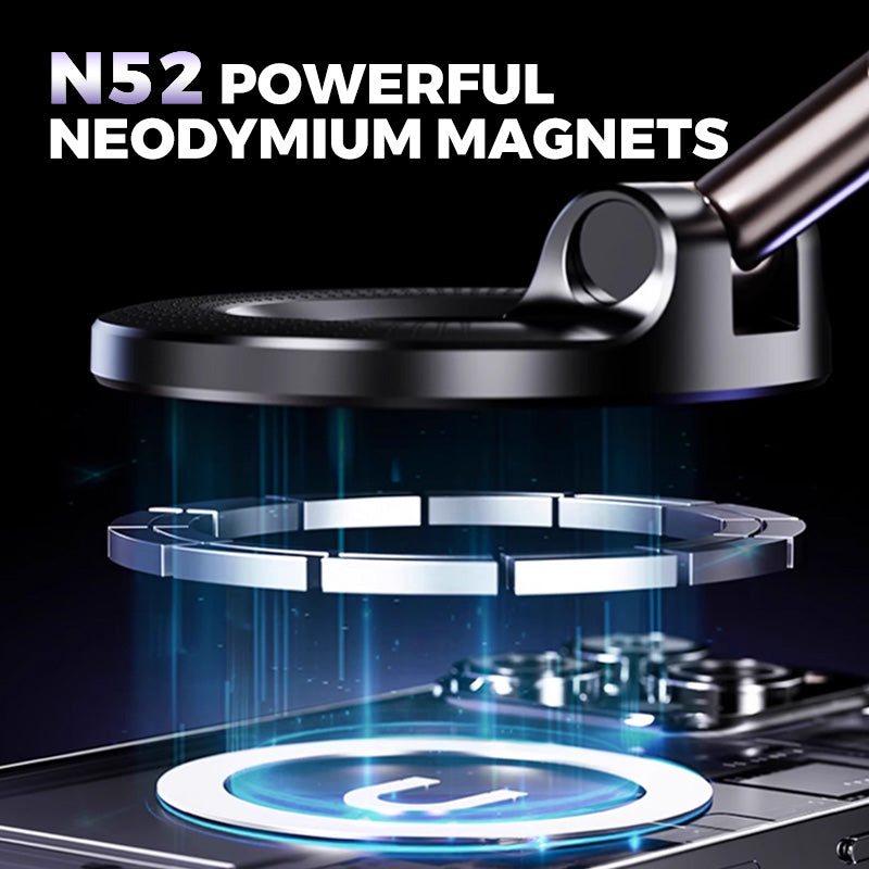 Foldable Magnetic Car Phone Holder