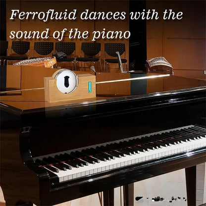 Dancing Ferrofluid Music Rhythm Ferrofluid Speaker Music