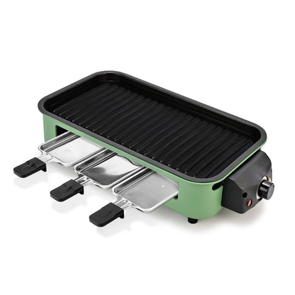 SUSTEAS Electric Barbecue Grill for Home, Non-stick & Smokeless grill for kitchen